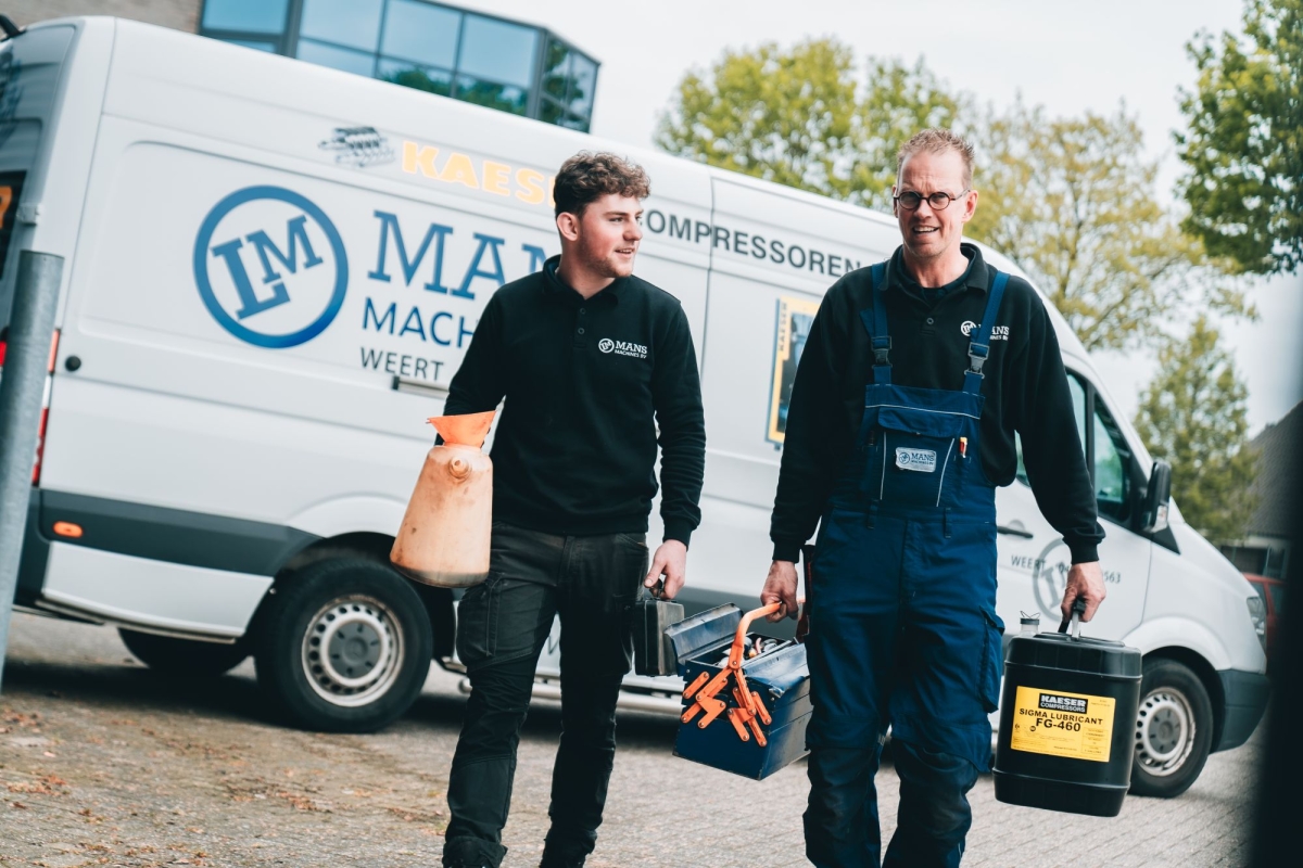 stille compressor onderhoud